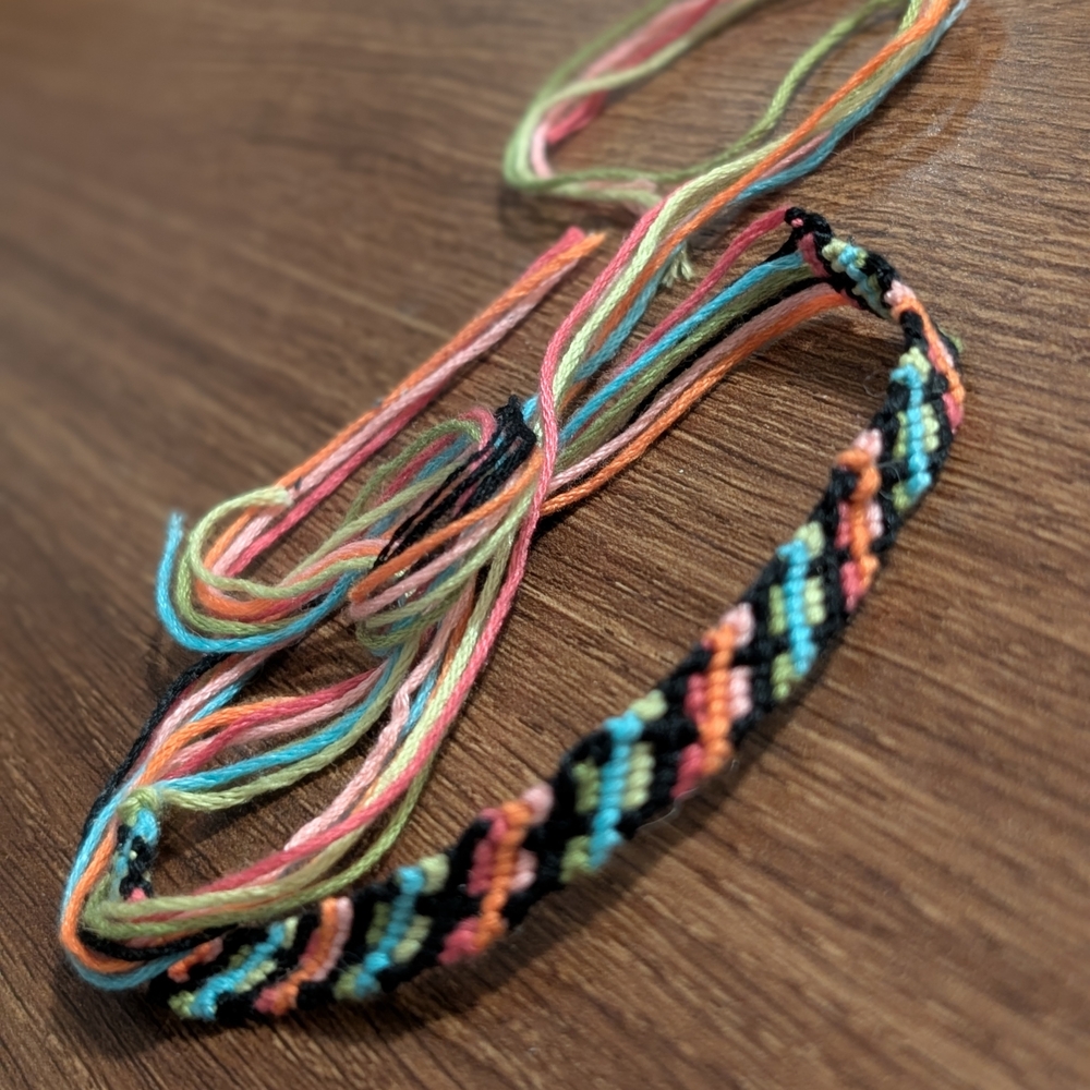 Colorful Woven Friendship Bracelet